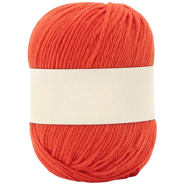 Worsted 100% Merino Wool Yarn for Hand Knitting & Crochet Projects, 50 Grams/1.76oz 131.23 Yards