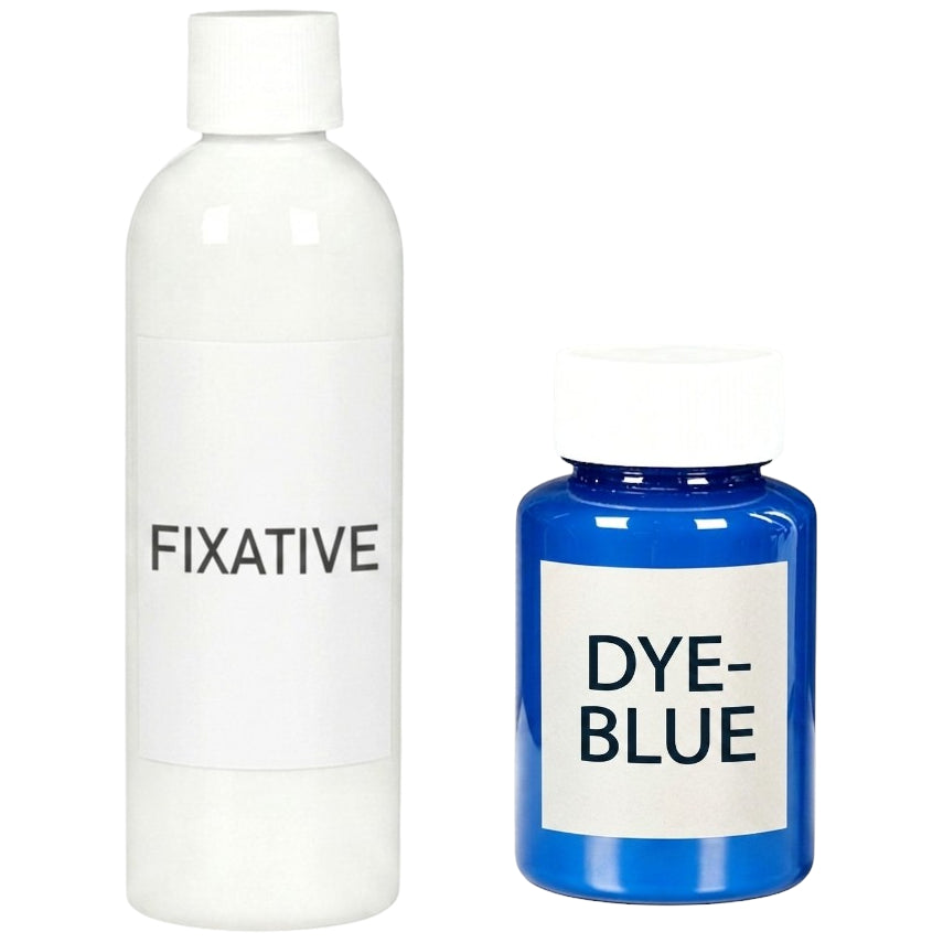 120g Liquid Fabric Dye and 100g Fixative for Clothing, Home Décor and Textile Craft Projects