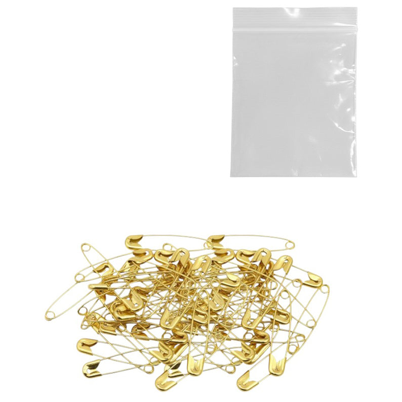 Safety Pins Nickel Plated Steel Rust Resistant Bulk Set for Clothes Sewing Crafts and Art Use