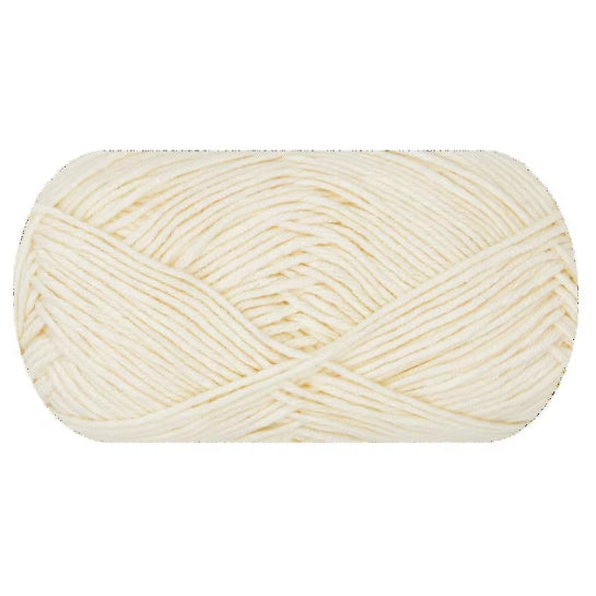 Soft Cotton Acrylic Yarn for Crochet and Knitting, 40 Grams/1.41oz 142 yards