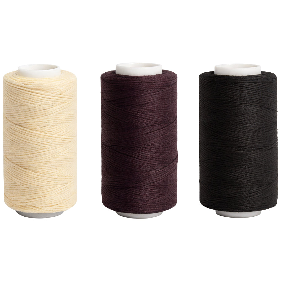 Hair Weave Thread 100m Each for Hair Extensions Wig Making and DIY Sewing, Set of 3