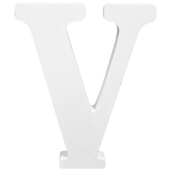 8 Inch White Wooden Letters for Wall Decor Unfinished Wood Alphabet for Home Crafts DIY Signs