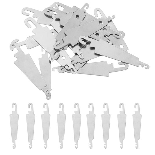Stainless Steel Needle Threaders for Hand Sewing, Embroidery and Quilting, Pack of 20