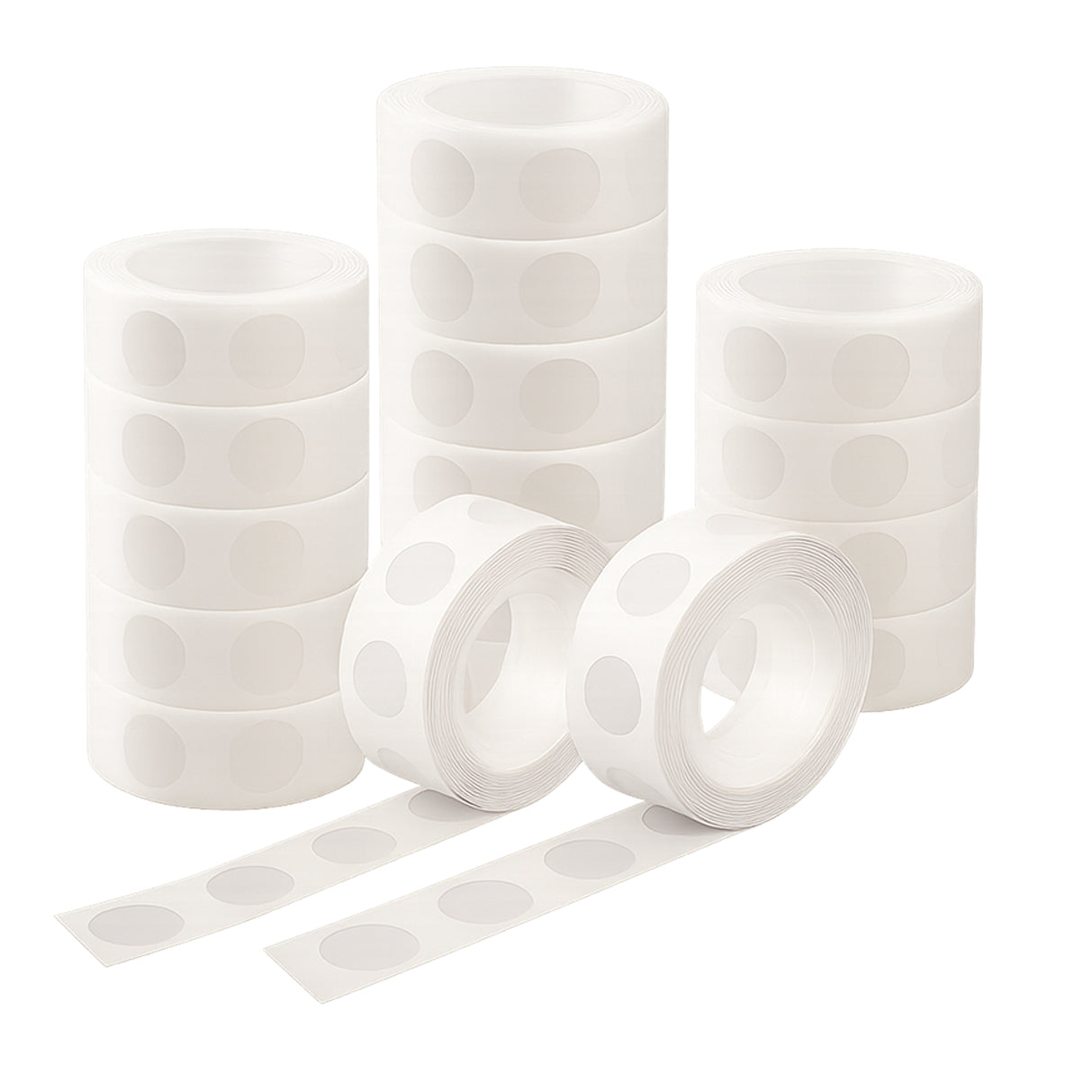Transparent Balloon Glue Dots Roll Clear Double Sided Adhesive for Party, Wedding, and Craft Decorations