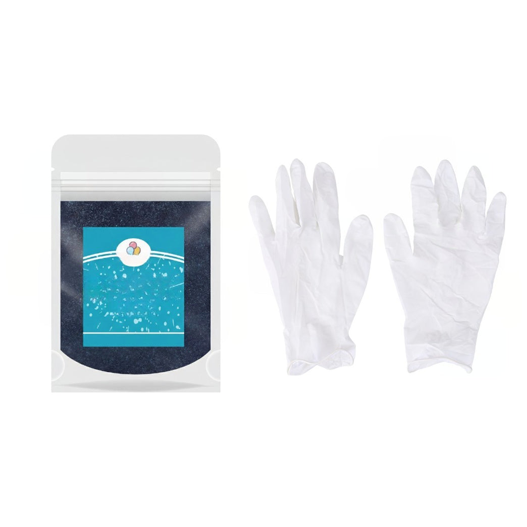 20g All Purpose Fabric Dye Powder with Gloves for Clothing Crafts Home Decor and Textile Projects