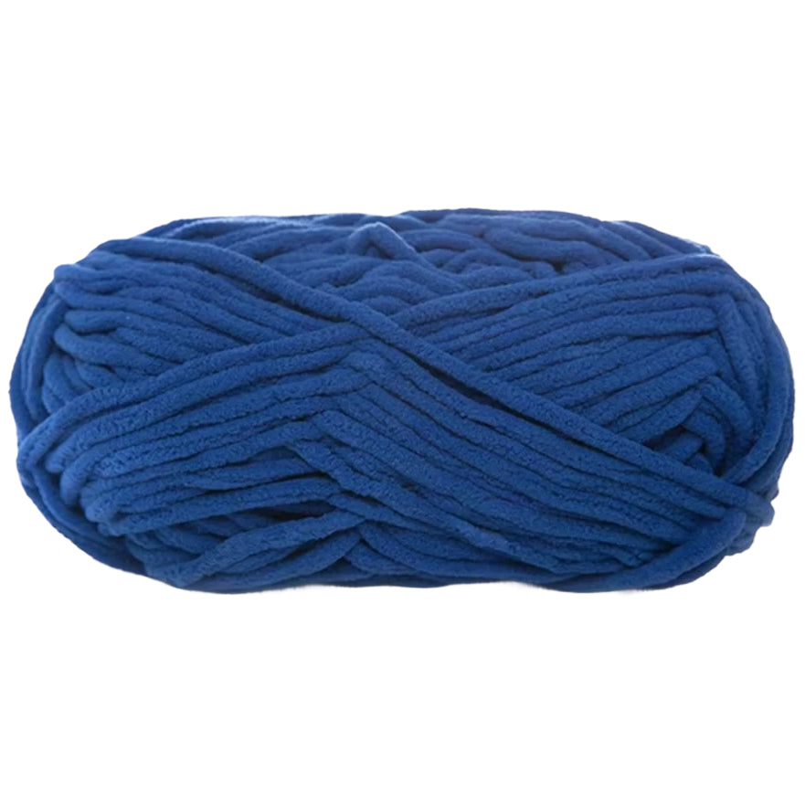 Soft Velvet Chenille Yarn for Crocheting, 100g/3.53oz, 74.3 Yards, Baby Blanket Yarn