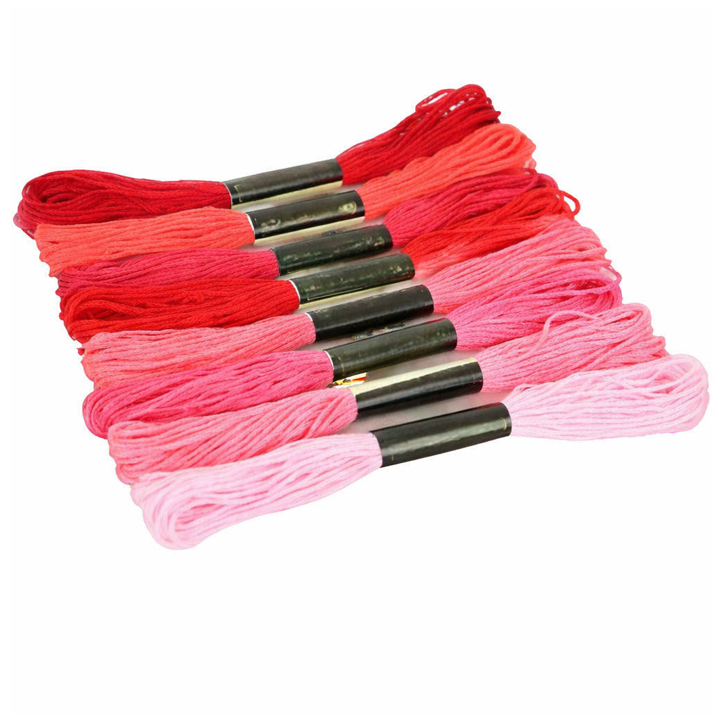 12 Skeins Embroidery Floss 8.5 Yard Thread for Friendship Bracelets Cross Stitch and Craft Projects