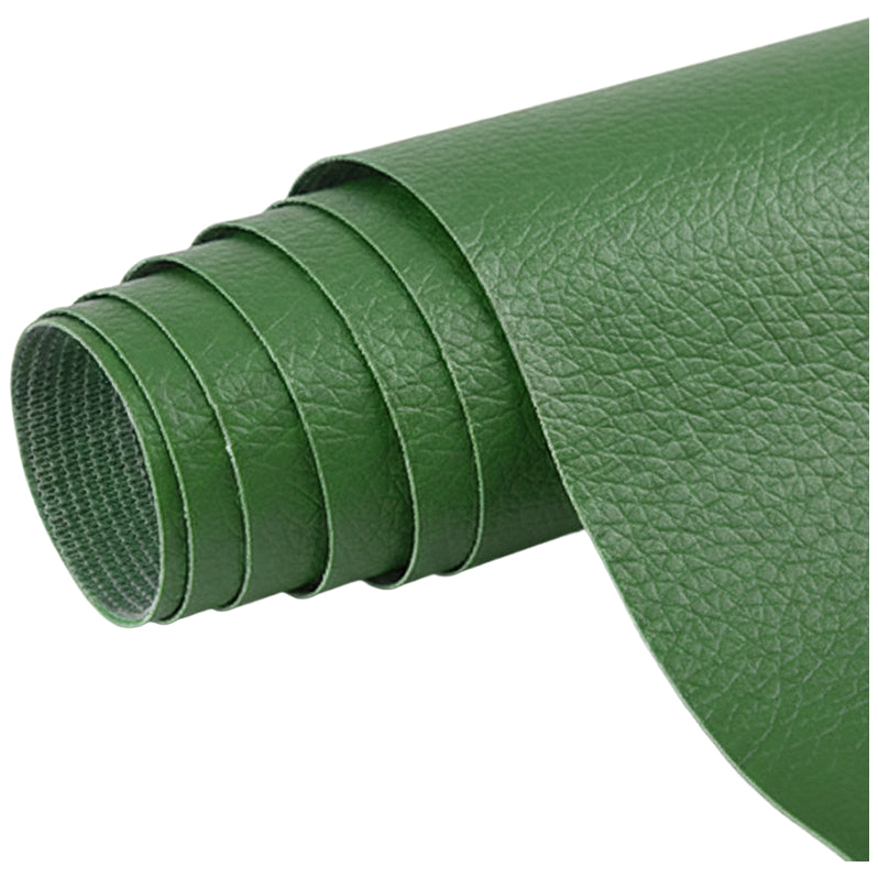 Waterproof Faux Leather Vinyl Fabric Sheets 0.6mm Thick UV Resistant Upholstery Material for DIY Repair Crafts