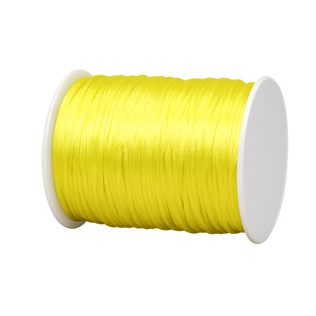 Versatile cord suitable for jewelry making, beading, macrame, braiding, Chinese knotting, tassels, lanyards, gift wrapping, leather sewing, and various DIY projects.