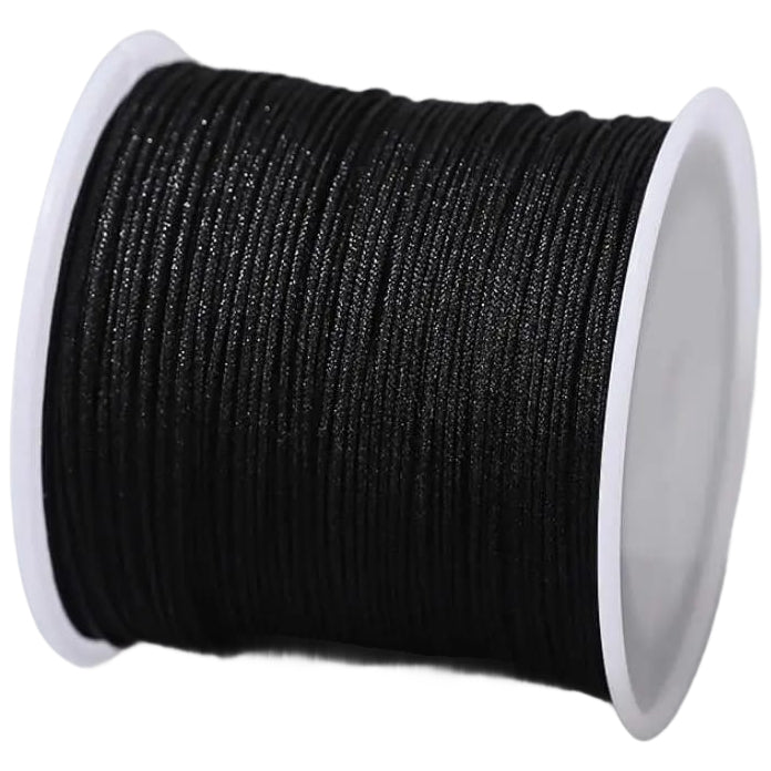 1.5mm Nylon Cord 110 Yards Strong Braided Beading Thread for Jewelry, Crafts, and Macrame