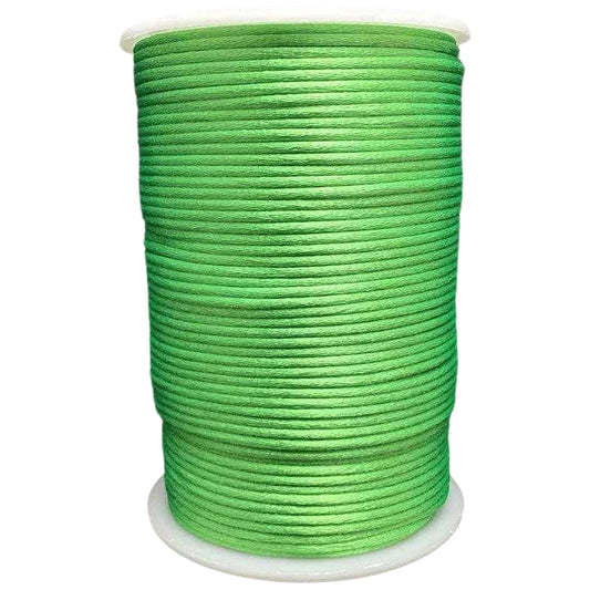 2mm Satin Nylon Cord 100m for Jewelry Making, Beading, Macrame, and Chinese Knot Crafts