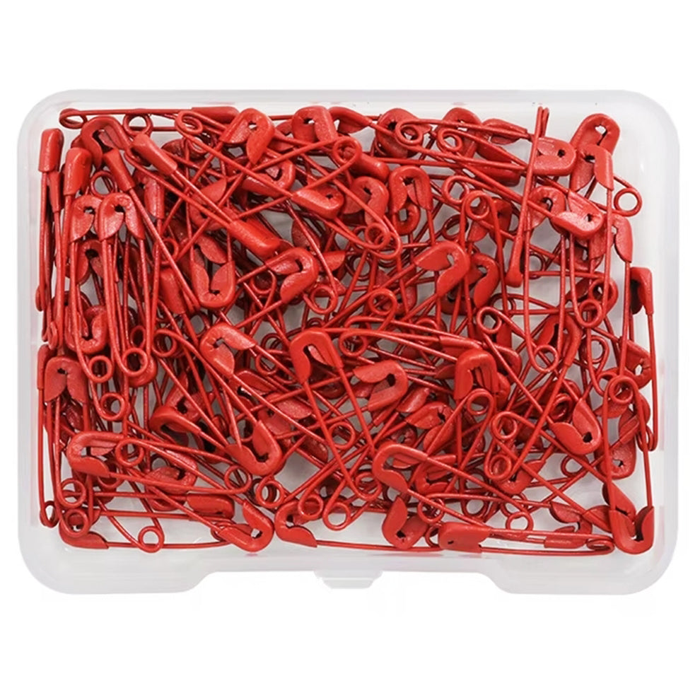 120Pcs Mini Safety Pins 19mm for Sewing, Tagging, Crafts, Jewelry Making, and Clothing Repairs