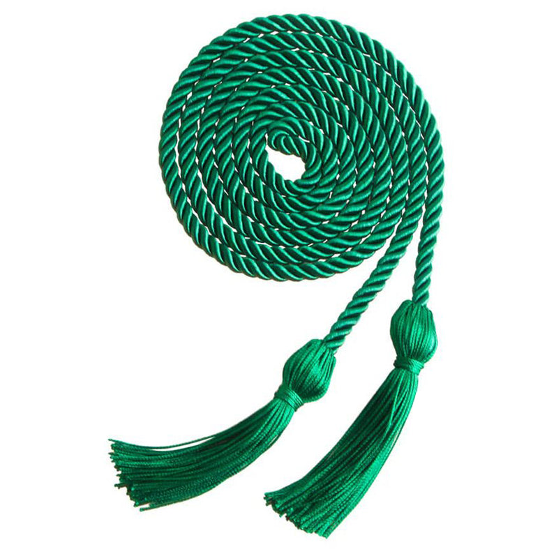 67 Inches Gold Graduation Cords for 2025 Ceremonies Braided Style Honor Tassel Rope