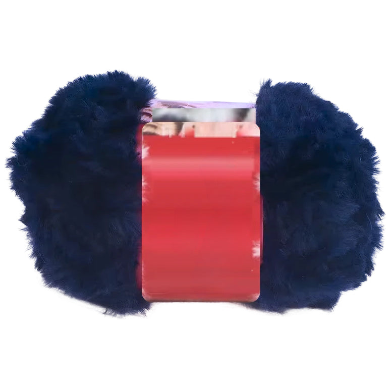 Soft Chunky Fur Knit Blanket Yarn – Lightweight Faux Fur Velvet Yarn for Cozy Projects, 50Grams/1.76oz 32 Yards