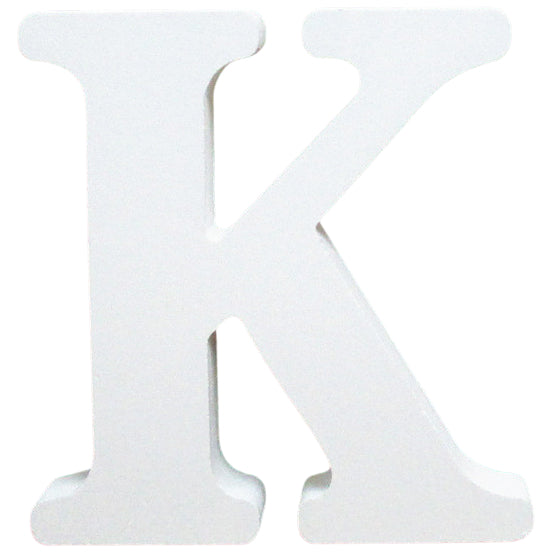 4 Inch Unfinished Wooden Letters, Numbers and Other Characters for DIY Crafts and Event Decorations