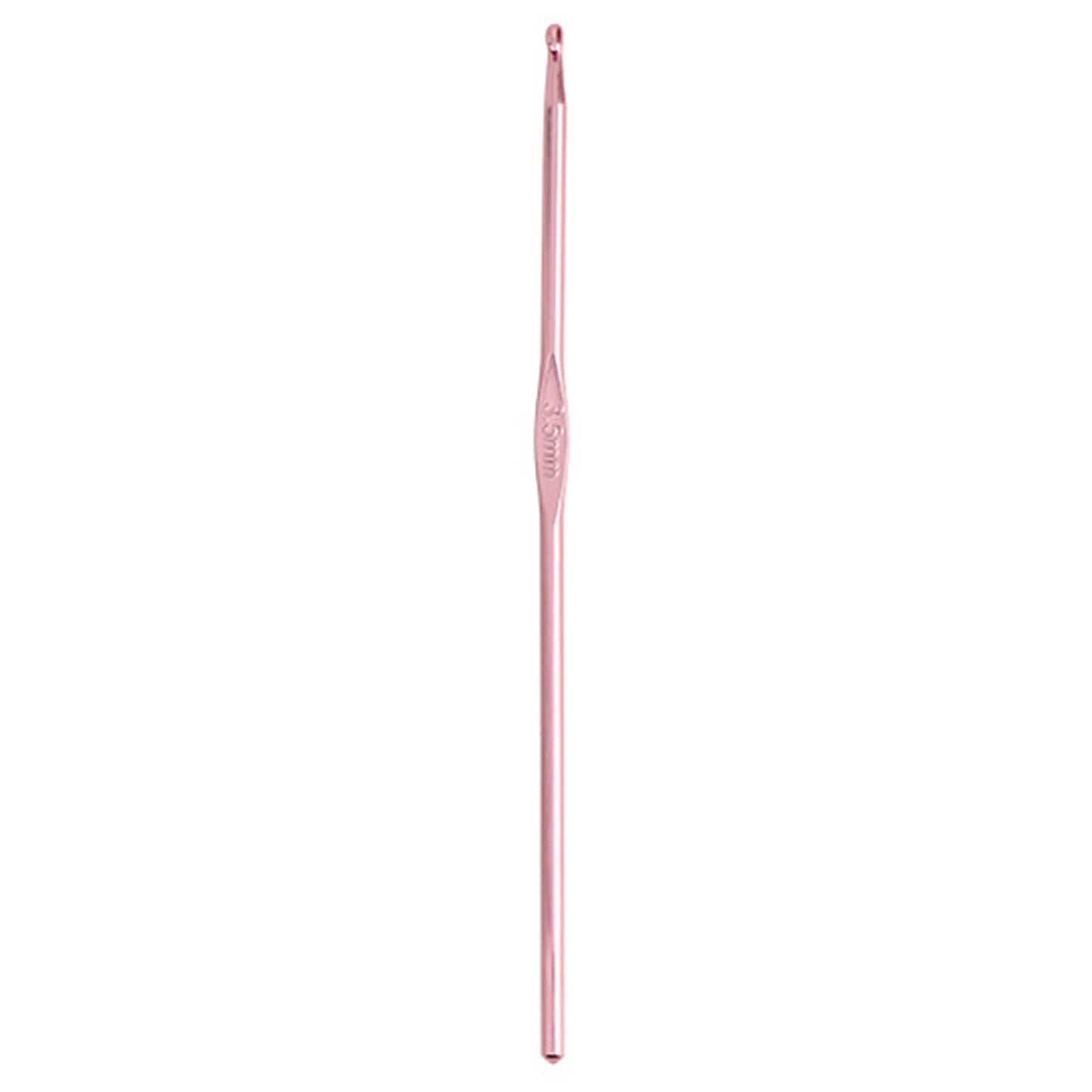6-Inch Aluminum Crochet Hook for Knitting and Yarn Crafts Lightweight Tool for DIY Sewing Weaving and Crochet Projects
