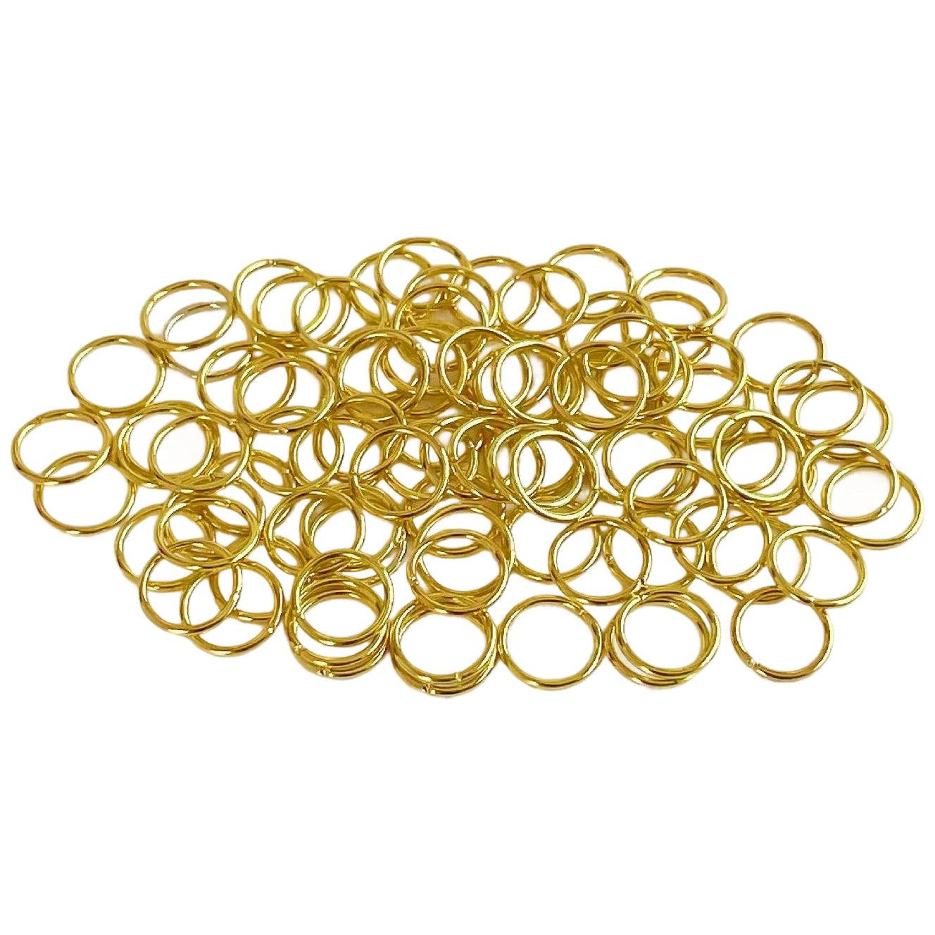 Open Jump Rings for Jewelry Making Earrings and Keychains for Crafts Repair Supplies, Pack of 300