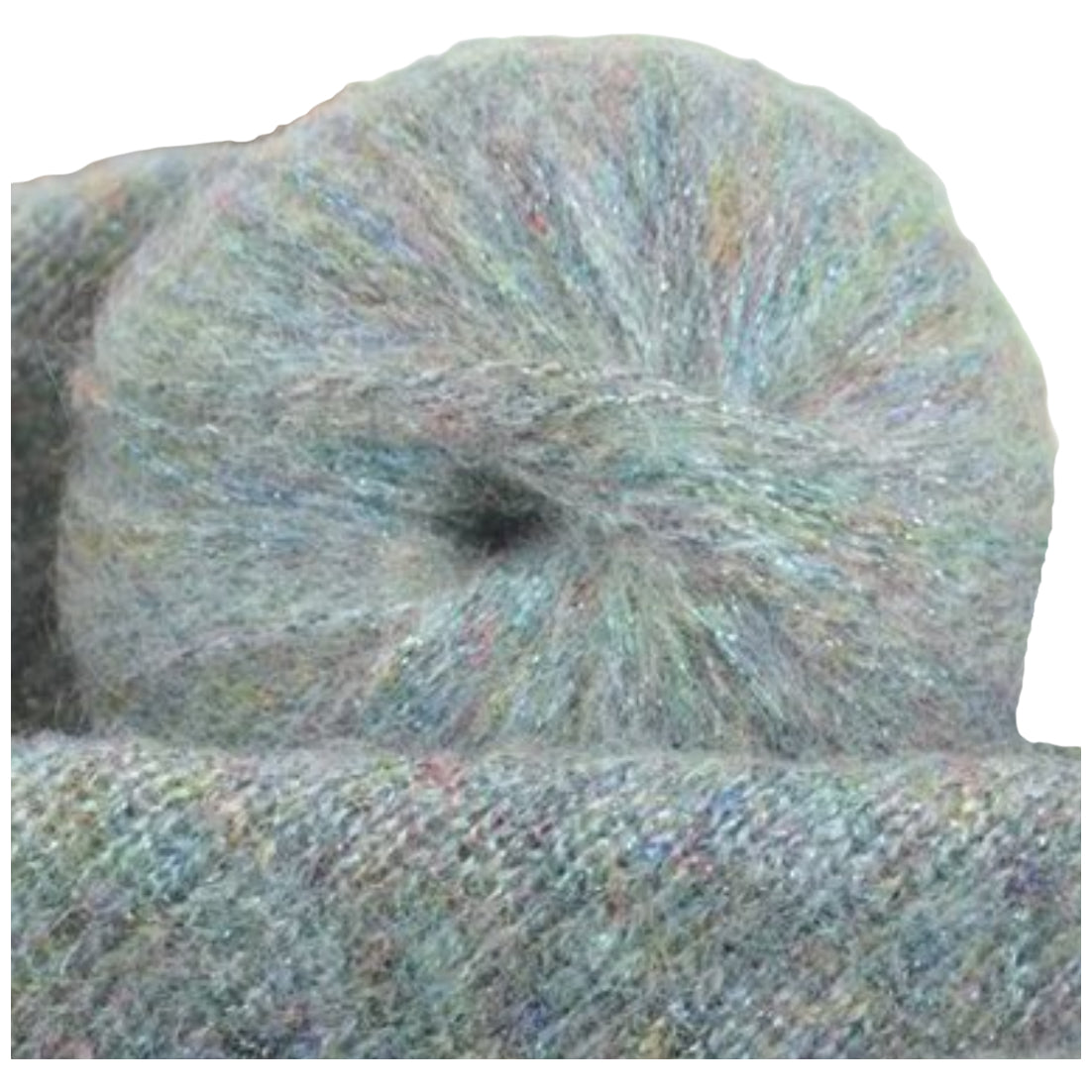 Glitter Knitting Yarn Sparkle Metallic Acrylic Wool for Crochet and Hand-Knitting, 25 Grams/0.85oz 109 Yards