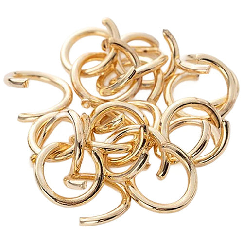Open Jump Rings Iron for Jewelry Making Keychains Necklace Repair and DIY Crafts, Pack of 600