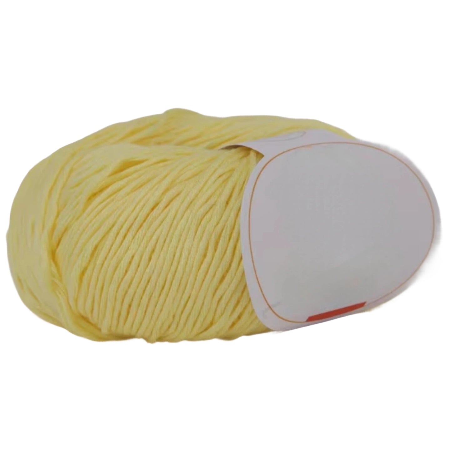 Pure Cotton Yarn 10 Strand Medium 3.5mm for Baby Crochet and Children Craft Projects, 50 Grams/1.76oz 153.11 Yards
