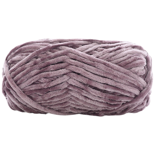 Thick Velvet Chenille Yarn 100 Grams/3.52oz 87.5 yards Skein Soft Chunky Plush Yarn for Knitting and Crocheting