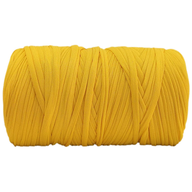 Polyester T-Shirt Yarn Thick Crochet Fabric Ribbon for Knitting Bags, Rugs, and Crafts, 400 Grams/14.11oz, 142.17 yards