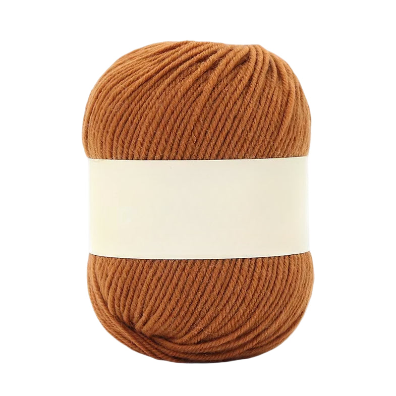 Worsted 100% Merino Wool Yarn for Hand Knitting & Crochet Projects, 50 Grams/1.76oz 131.23 Yards
