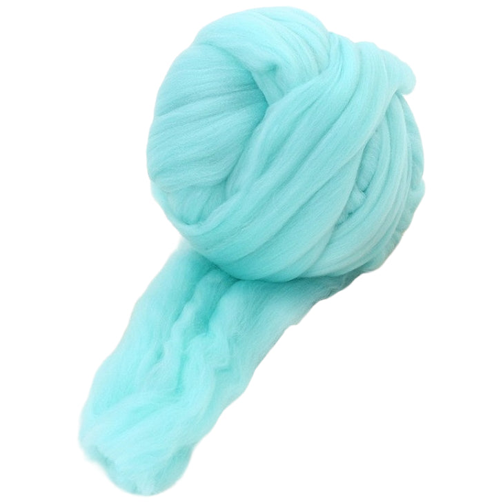 100g Wool Roving 8cm Thick Natural Fiber for Needle Felting Spinning Weaving and DIY Craft Projects