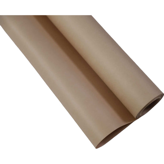 Light Brown 23" x 288" Kraft Wrapping Paper, Construction Craft Paper 105 GSM (8 Yards Long)