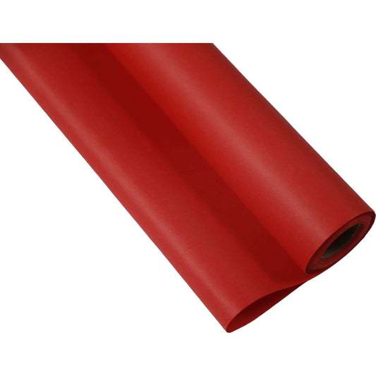 Red 23" x 288" Kraft Wrapping Paper, Construction Craft Paper 105 GSM (8 Yards Long)