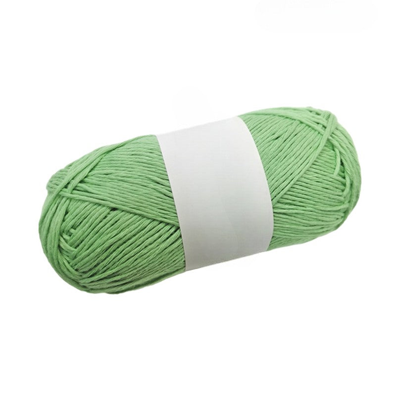 Emerald Green 100% Cotton 9ply Yarn #3 Light Worsted Weight for Arts & Crafts, Knitting, Crochet (220 Yard Skein)