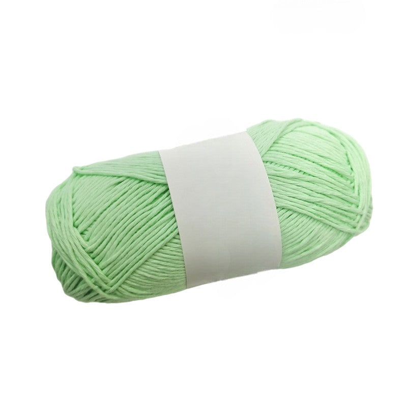 Mint 100% Cotton 9ply Yarn #3 Light Worsted Weight for Arts & Crafts, Knitting, Crochet (220 Yard Skein)